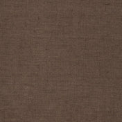 Cocoa Brown linen fabric, flat lay showing its natural weave, washed European flax
