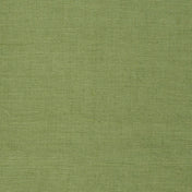 Fern Green linen fabric, flat lay showing its natural weave, washed European flax
