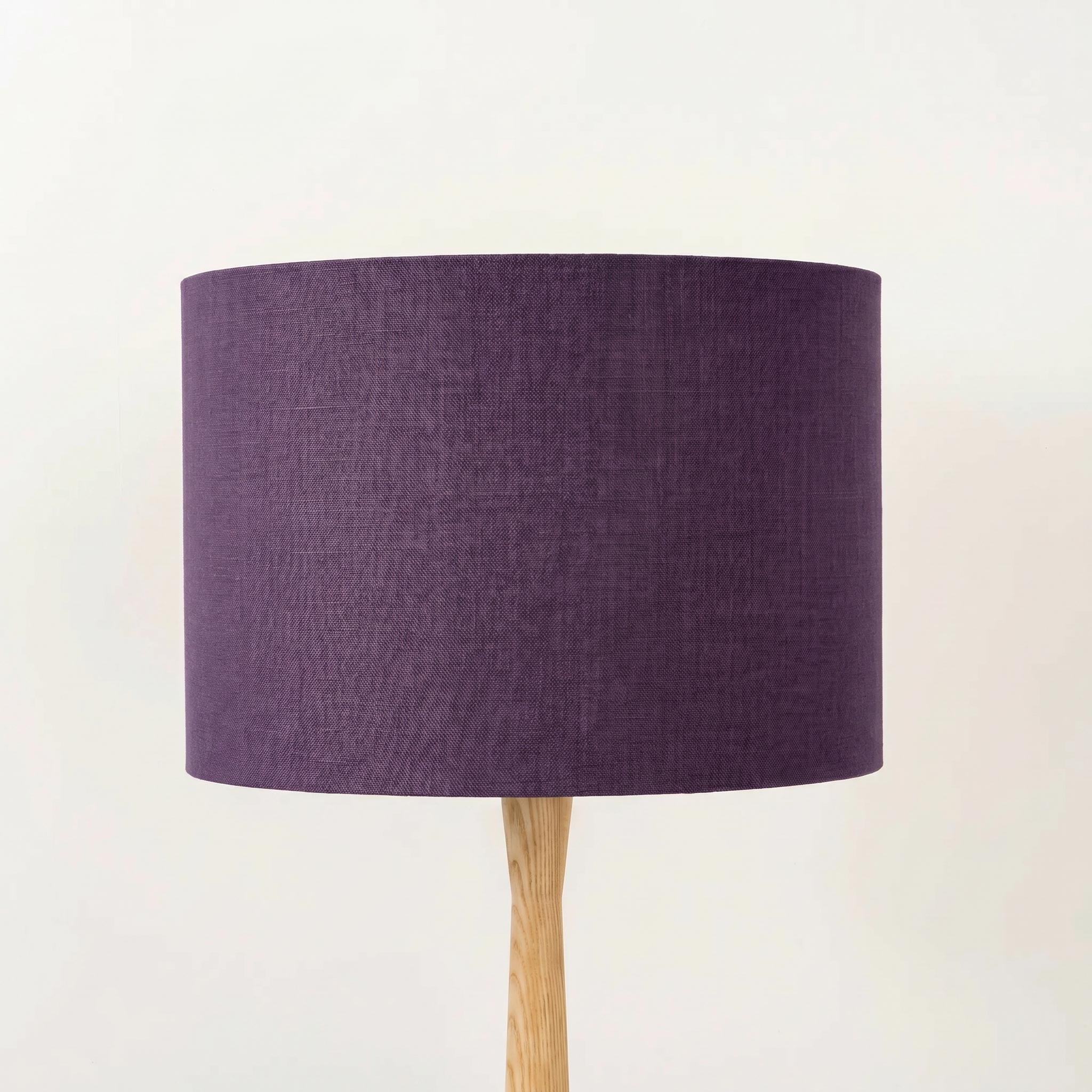 Grape Purple Linen Lampshade
