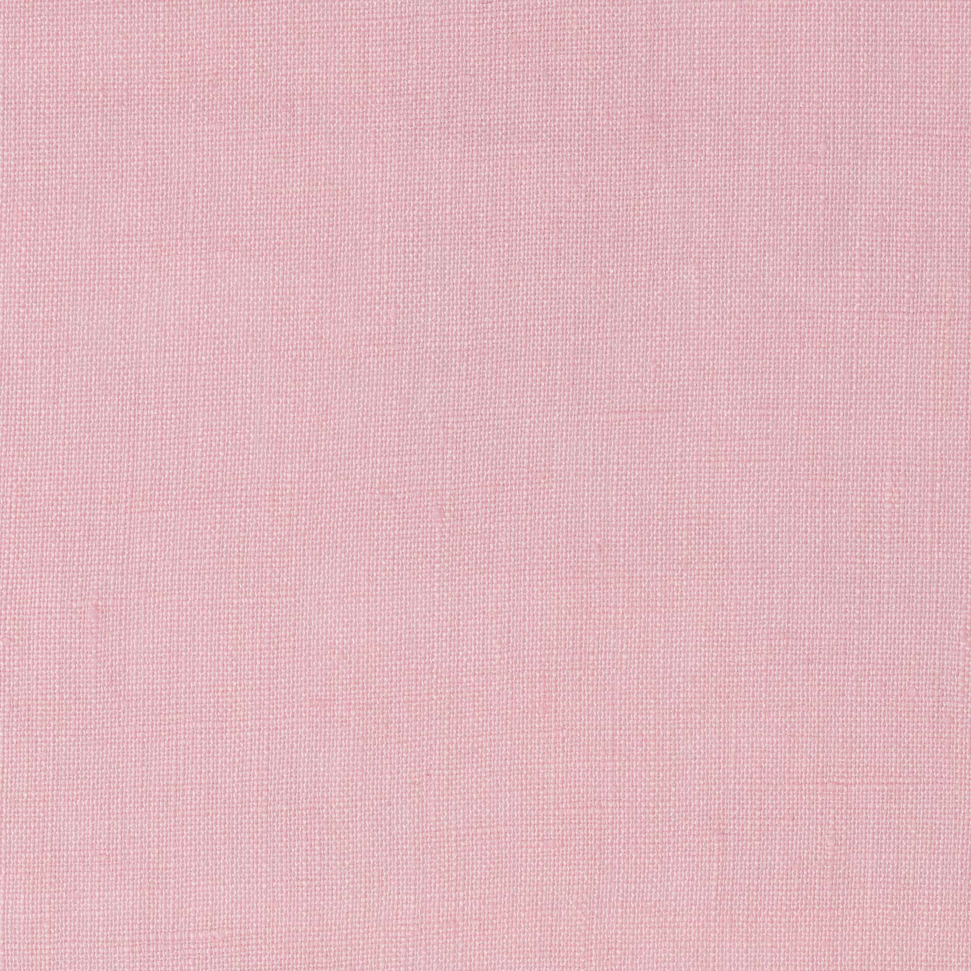 Light Pink linen fabric, flat lay showing its natural weave, washed European flax