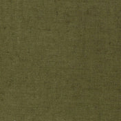 Olive Green linen fabric, flat lay showing its natural weave, washed European flax