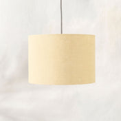 Buttercream Linen Lampshade