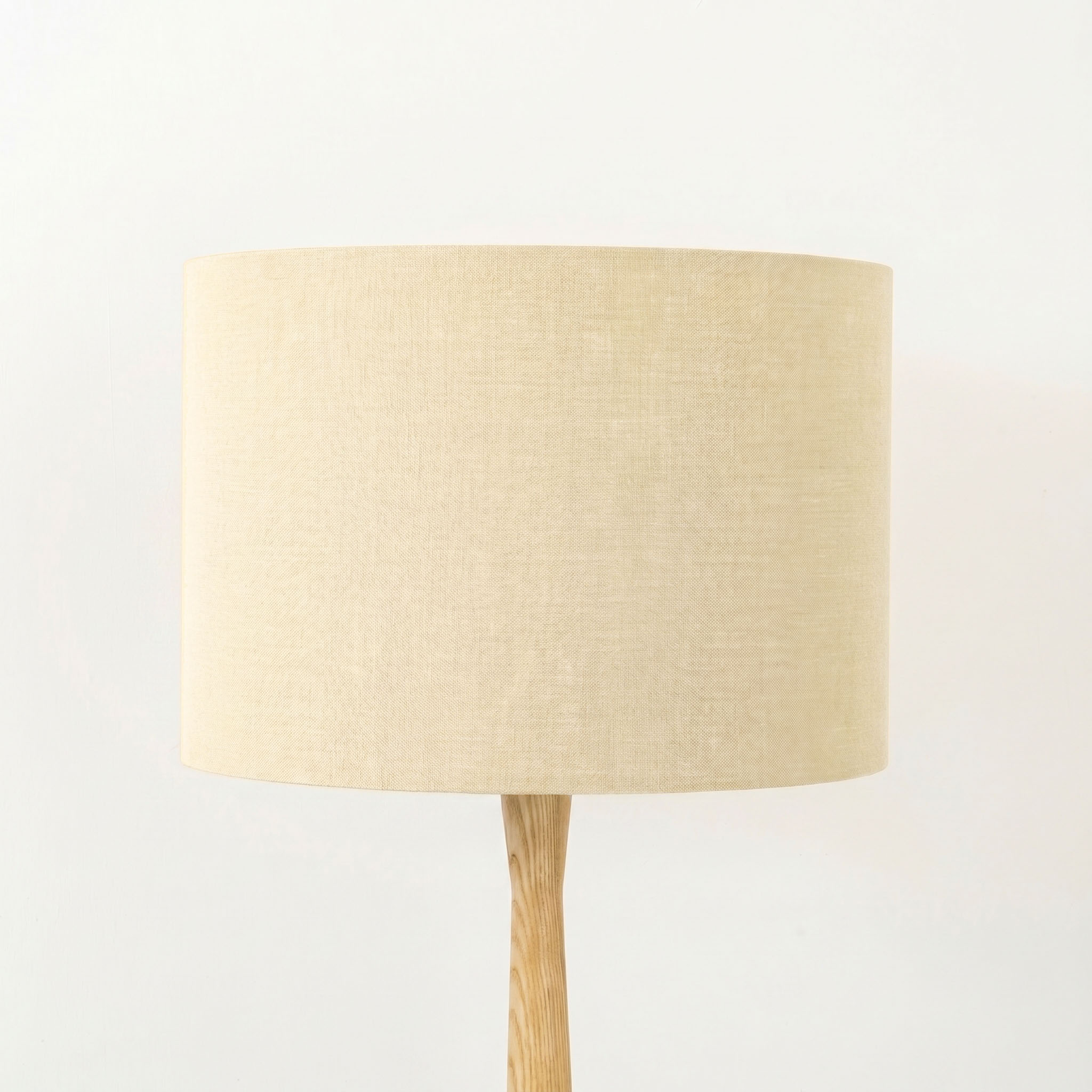 Buttercream Linen Lampshade