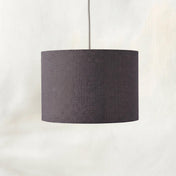 Charcoal Grey Linen Lampshade