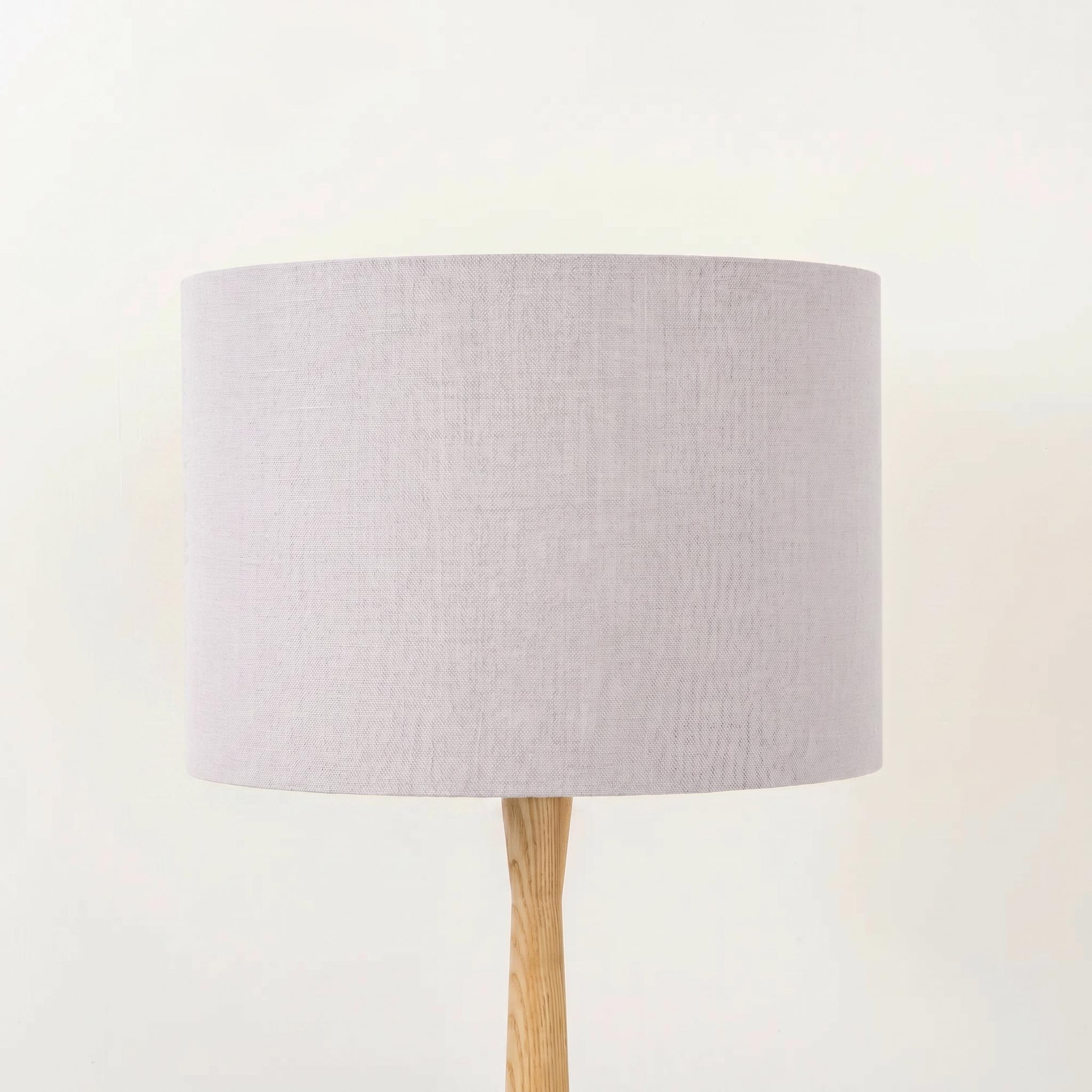 Coconut Milk Linen Lampshade
