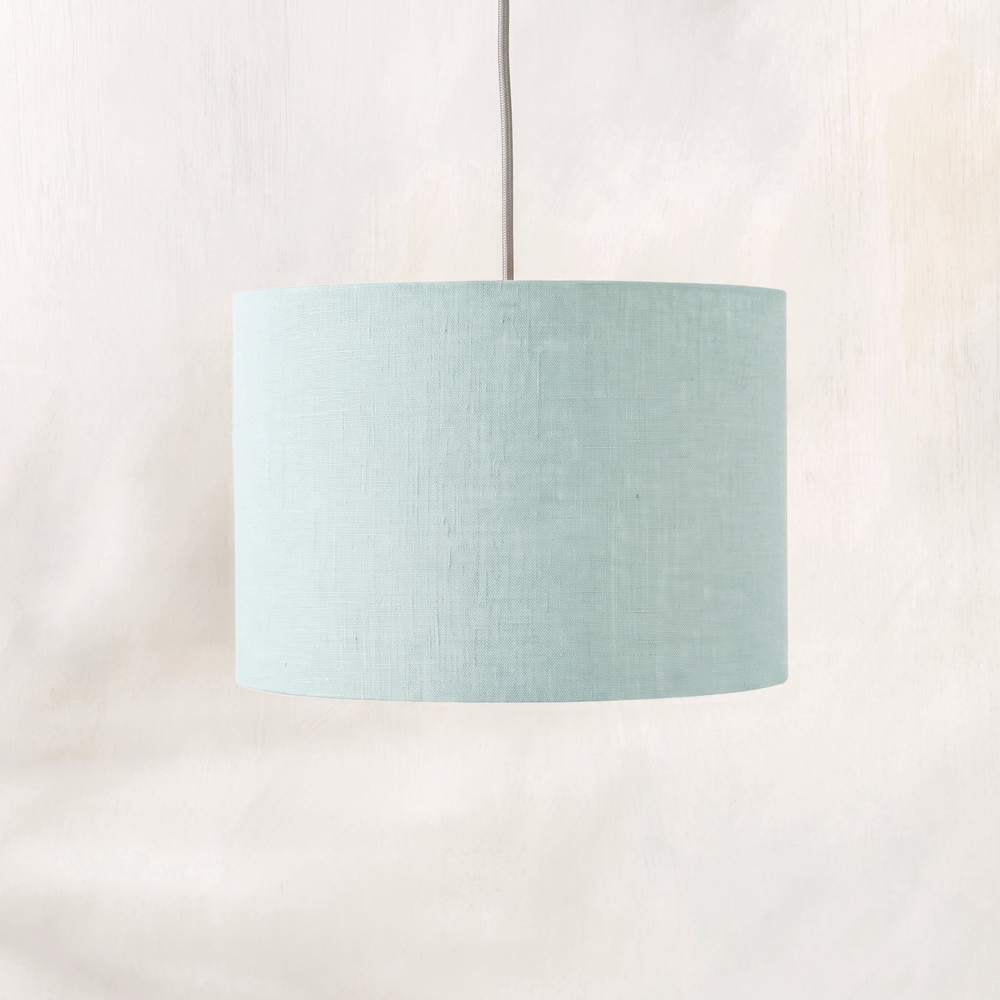 Light Duck Egg Blue Linen Lampshade