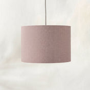 Dusty Lilac Linen Lampshade
