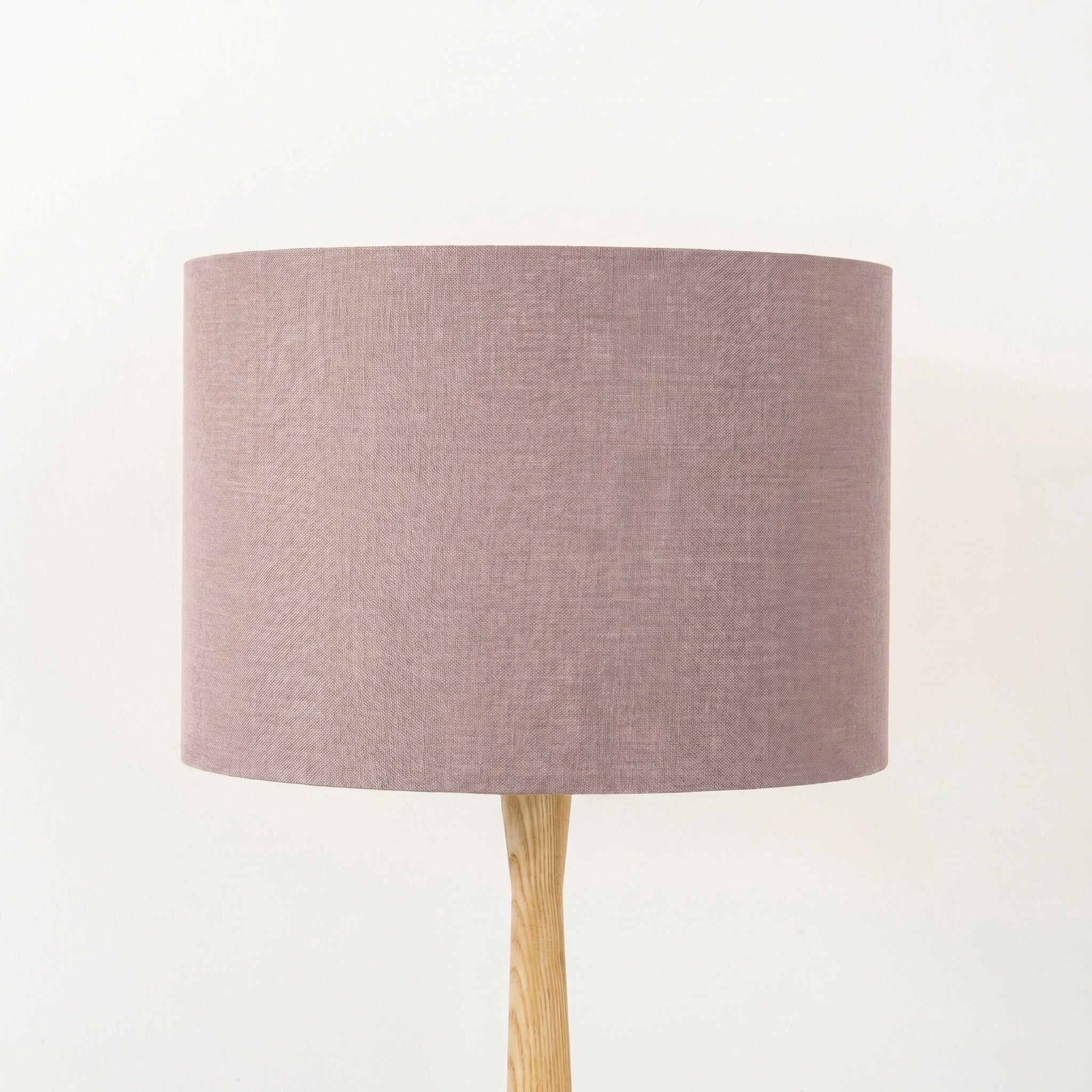 Dusty Lilac Linen Lampshade