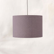 Dusty Purple Linen Lampshade