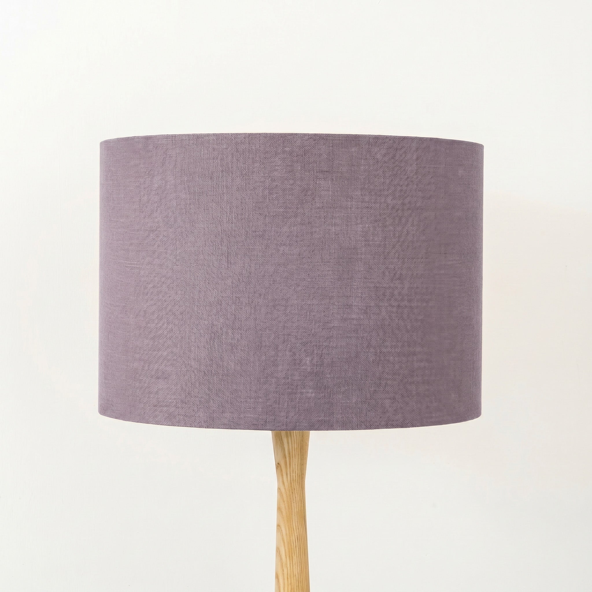 Dusty Purple Linen Lampshade